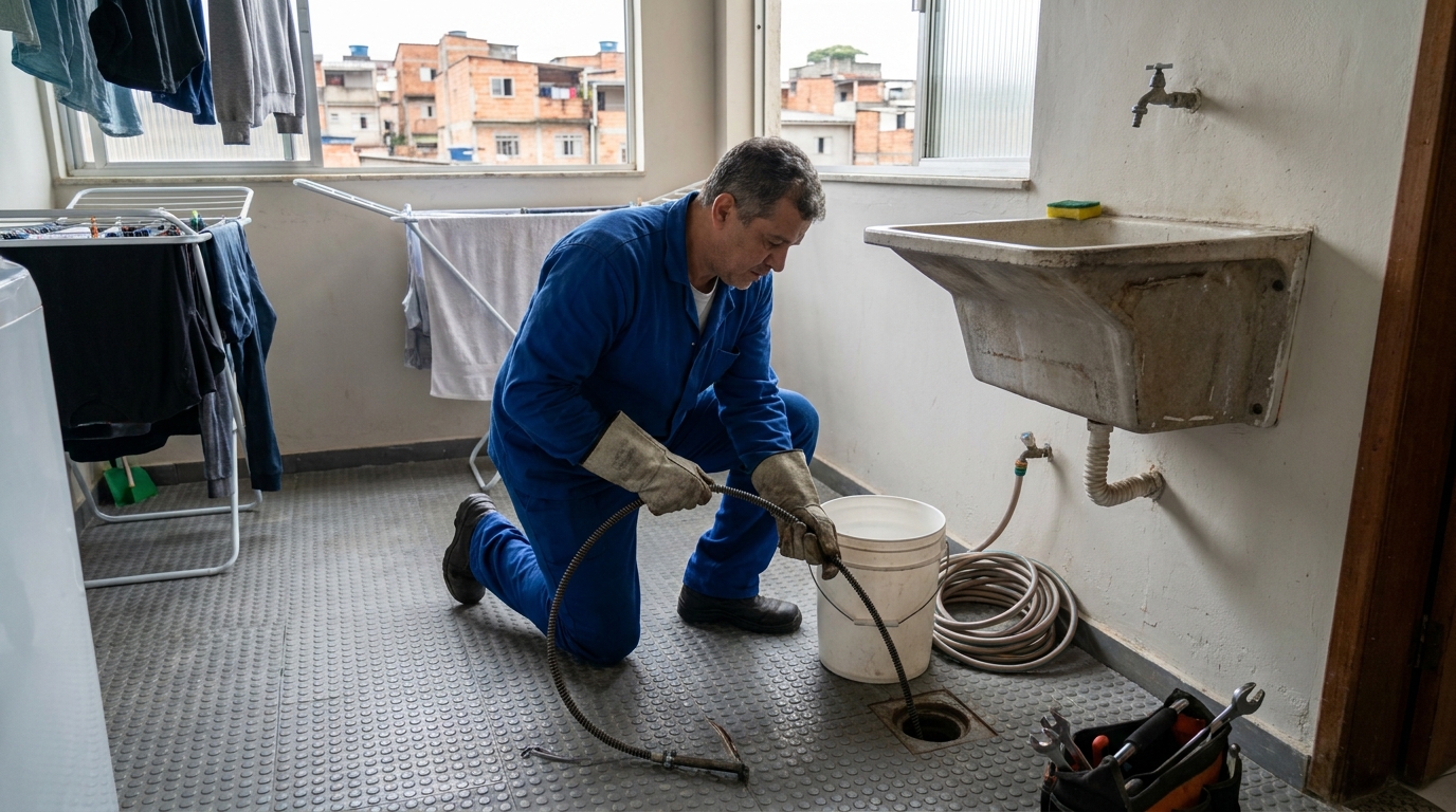 Desentupimento de Ralos Externos em Santa Maria‑RS