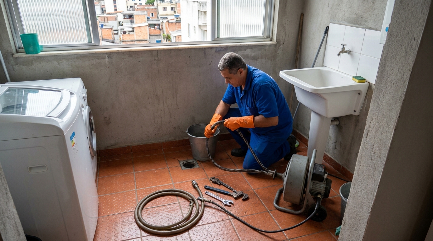 Limpeza Profunda de Ralos em Santa Maria‑RS