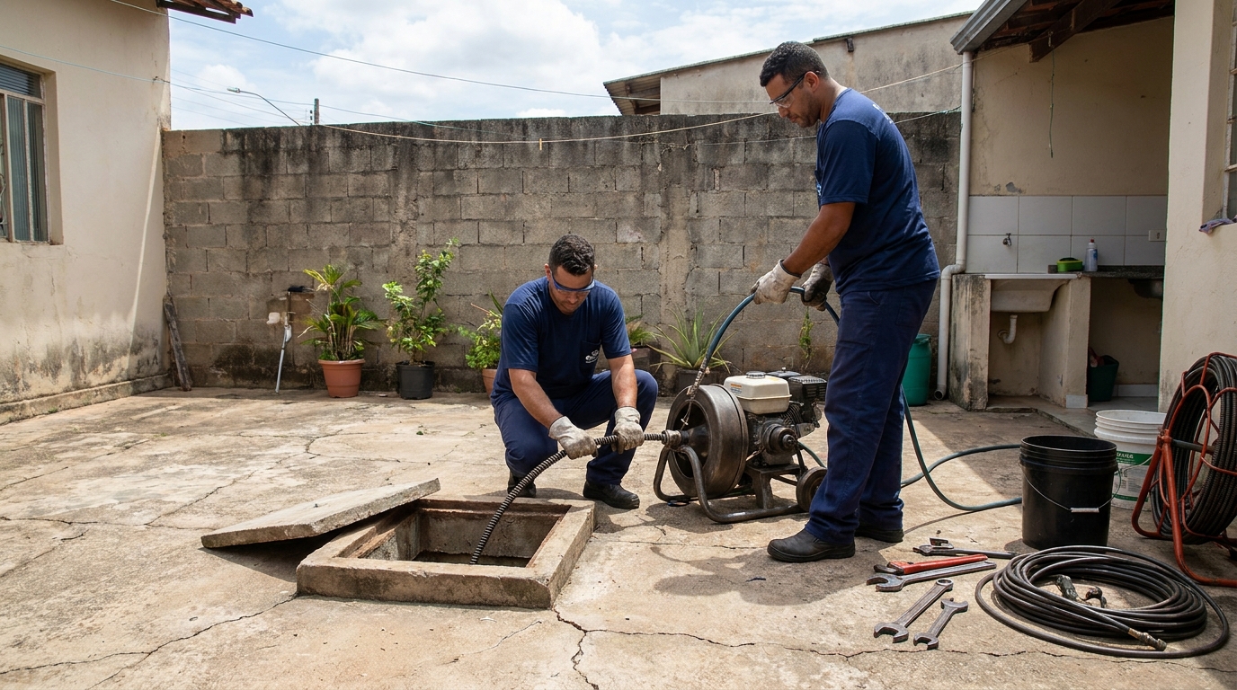 Sucção de Resíduos em Santa Maria‑RS